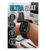 49 mm AMOLED Akıllı Saat – 3 Kordonlu, Bluetooth Arama ve 15 Gün Pil