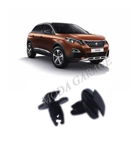 Peugeot 3008 Çamurluk Ve Davlunbaz Klipsi 8565.53. 15 Adet