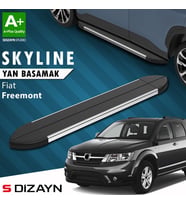 S-Dizayn Fiat Freemont Skyline Krom Yan Basamak 183 Cm 2010-2020 A+ Kalite