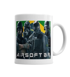 AIRSOFT GAMER - WHITE Kupa Bardak Porselen