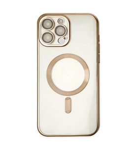 iPhone 14 Pro Kılıf Kross Magneticsafe Kapak - Gold