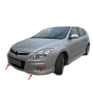Hyundai İ30 Uyumlu Fd Ön Tampon Altı 2 Parça Fiber 2007-2012