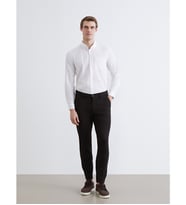 LCWAIKIKI Classic Kahverengi Dar Kalıp Erkek Chino Pantolon