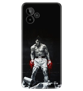 General Mobile GM 24 Pro Kılıf Resimli Desenli Baskılı Silikon Muhammed Ali 1369