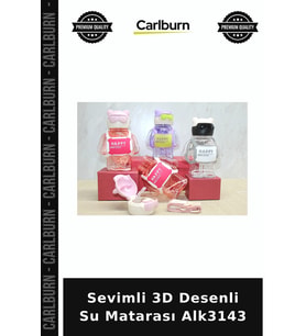 Özel Üretim Okul Suluğu Renkli Matara Sevimli 3D Desenli Su Matarası BPA İçermez Alk3143