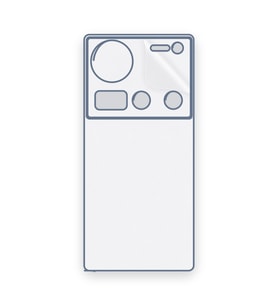 SChitec NUBIA Z70 Ultra Uyumlu Arka Yüzey Hidrojel Koruyucu Film