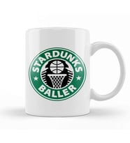 Basketball Stardunks Baller Kupa Bardak Porselen