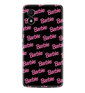 TCL 303 Kılıf Resimli Desenli Baskılı Silikon Barbie 1404