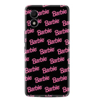 TCL 303 Kılıf Resimli Desenli Baskılı Silikon Barbie 1404