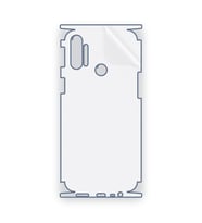 SChitec Realme Narzo 20A Uyumlu Fullbody Arka Kaplama Hidrojel Koruyucu Film