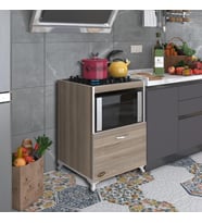 Kenzlife ocak dolabı demi crd 85*60*57 mutfak modül mini fırın  ankastre ocak için (Karışık)