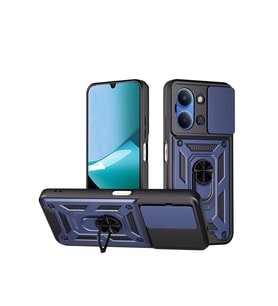 Redmi 15C 4G Pars Lens Yüzüklü Silikon - Lacivert