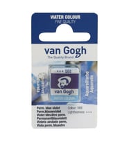 Talens Van Gogh 1/2 Tablet Sulu Boya 568 Permanent Blue Violet 