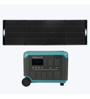 ANTFEA F3600 Ultra + 300W Taşınabilir Güneş Paneli [ 3.6 kW / 3 kWh / 300 W ]