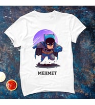 Batman Tişörtü ( Çocuk - Büyük ) Kişiye Özel