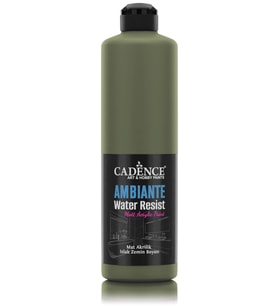 AMBIENTE ISLAK ZEMİN BOYASI AW-15 CEVİZ 500ML + KATALİZÖR 20GR