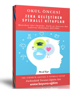 Okul Öncesi Zeka Geliştiren Kitap Seti