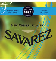 Savarez 656157 New Cristal 540Cj Takım Klasik Gitar Teli  Parlak ve Net Ses, Uzun Ömürlü Kullanım, Yüksek Korozyon Direnci