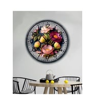 bilge Tasarım RETRO Duvar Saati 40 x 40 CM (Karışık)