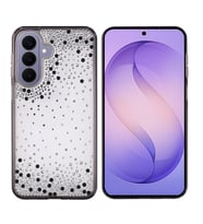 Galaxy S26 Plus Kılıf Airbag Tasarımlı Damla Taşlı Şeffaf Pera Silikon Kılıf