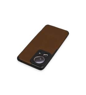 Xiaomi Mi 13 Lite Kılıf Loop Deri Silikon - Kahverengi