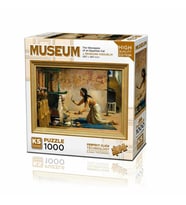 20668 The Obsequies Of An Egyptian Cat 1000 Parça Puzzle -KS Puzzle