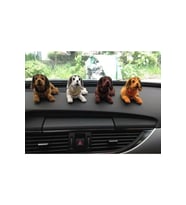 KAFA SALLAYAN 3 Adet Kafa Sallayan Köpek 17x9x7 cm Farklı Renklerde