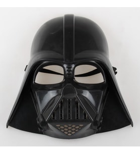 Yıldız Savaşları Star Wars Maskesi Darth Vader Maskesi Siyah Renk (5680)