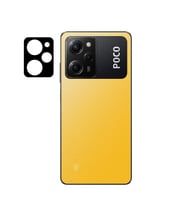 Xiaomi Poco X5 Pro Zore 3D Kamera Camı Koruyucu (Siyah)