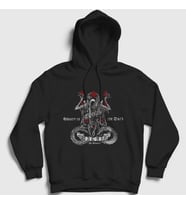 Presmono Unisex Siyah Sworn To The Dark Metal Watain Kapüşonlu Sweatshirt 504400tt