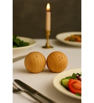 Ivory Ivo-bmb221 Bambu İkili Tuzluk Seti