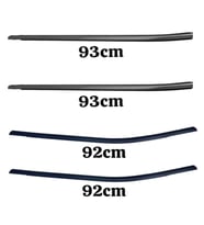 Nissan Qashqai Cam Sıyırıcı Fitil Set  Nikelajlı 2014-2019