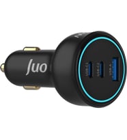 138W 3 Portlu Type-C + USB-A Araç Şarj Aleti PD 3.0 & QC 4.0 Hızlı Araç içi Şarj Cihazı