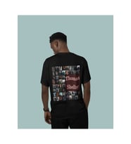 Tommy Shelby albüm baskılı kaliteli unisex oversize T-shirt (Siyah)