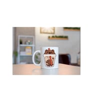 Ayı Cappuccino Tasarımlı Kupa Hediyelik Eşya Hediyelik Kupa