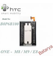 HTC M8 Batarya HTC ONE M8 M9 E8 B0P6B100 Uyumlu Batarya
