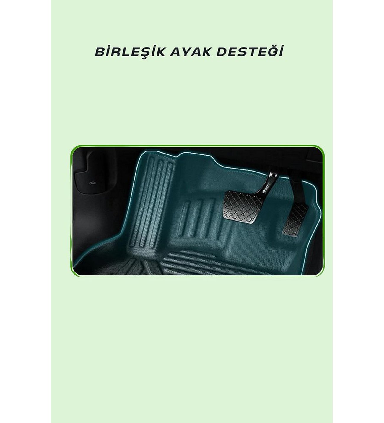 Dacia Logan 2 Sedan Eu 2013-2021 ile Uyumlu Carbon Desenli Ultra Premium Havuzlu Oto Paspas