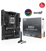 ASUS B850 MAX GAMING WIFI6E DDR5 HDMI-DP PCIE 5.0 AM5 ATX