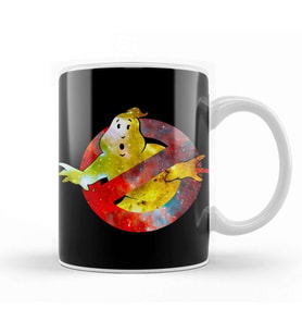 Ghostbusters Silhouette Logo Kupa Bardak Porselen