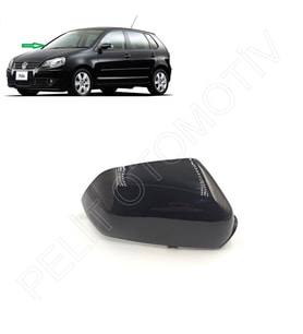 Polo Ayna Kapağı Sağ 1Z0857538 (SİYAH) (2005-2010)