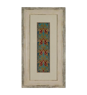 e38 EL İŞÇİLİĞİ TEZHİP TABLO  30 x 57 cm - 5944