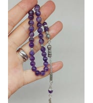 Ametist Taşı Tesbih 33Lük 6mm (1258)