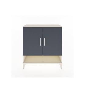 Arges Şifonyer 3 Raflı 2 Kapaklı 88x30x96 Aytaşı-Antrasit