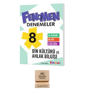 Fenomen LGS 8. Sınıf DinKültürü Fenomen Denemeler + Telefon Standı