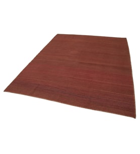 Kırmızı Modern Stil Yün Kilim Salon Halısı Dokulu Yüzey El Dokuma Şık Tasarım Koridor Uygulama