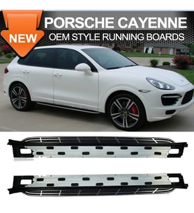 Porsche Cayenne Yan Basamak Koruma Oem Orjinal 2010-