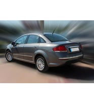 Fiat Linea Krom Arka Çıtası 3 Parça (2012 Ve Üzeri) (Metal)