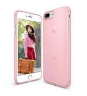Ringke Slim Frost iPhone 7/8 Plus ile Uyumlu KIlıf Pink (Pembe)