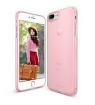 Ringke Slim Frost iPhone 7/8 Plus ile Uyumlu KIlıf Pink (Pembe)