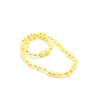 HAKİKİ SERTİFİKALI KEHRİBAR BEBEK DİŞ KOLYESİ 4 GR. 005
